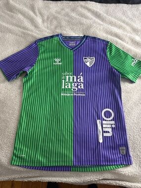 Malaga CF 2023-24 Home Hummel Jersey